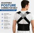 Adjustable Posture Corrector Belt | Back & Shoulder Support Brace