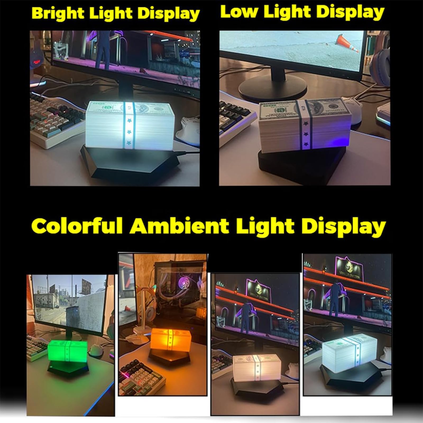 GadgetZon™ GTA Floating Money Lamp