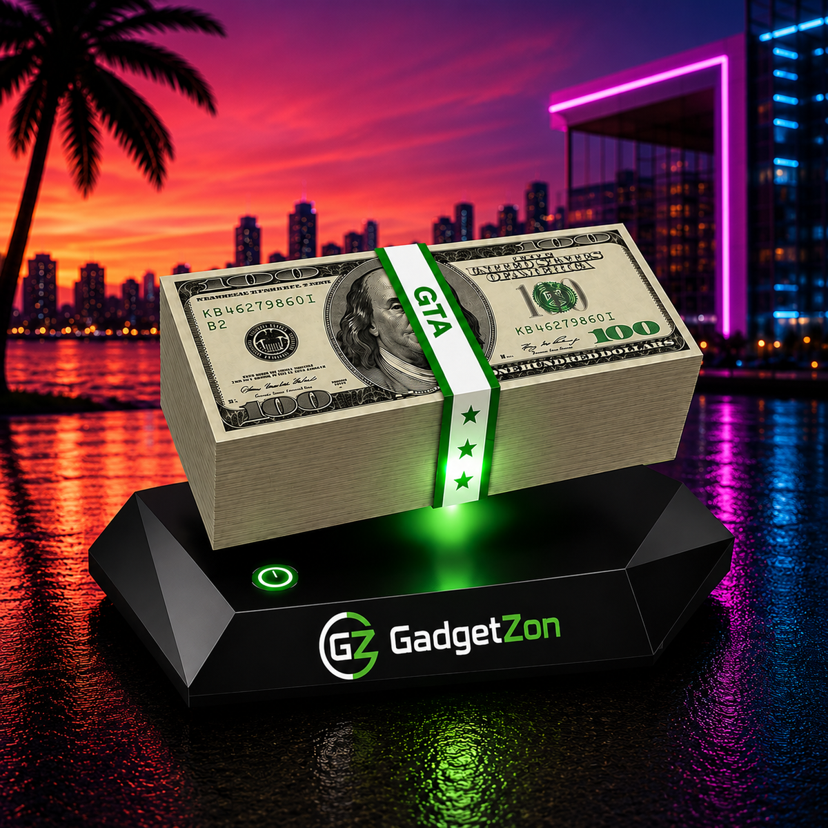 GadgetZon™ GTA Floating Money Lamp