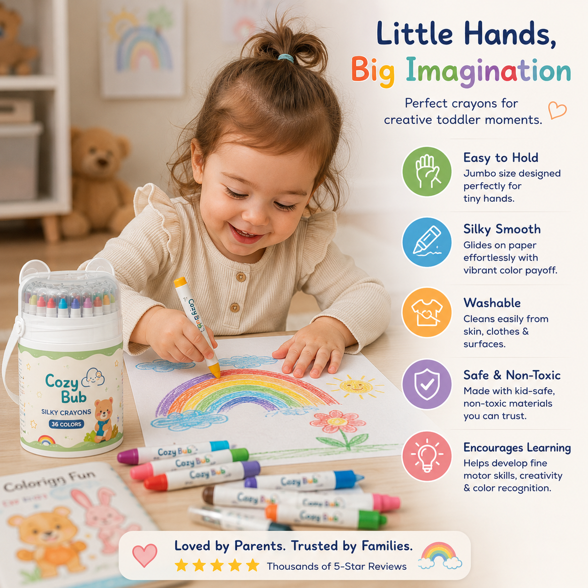 Washable Twist Crayons