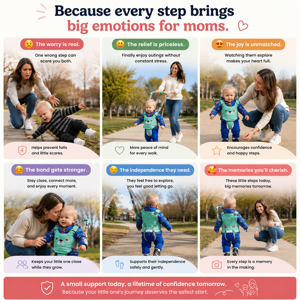 LittleSteps™ Baby Walking Harness & Traction Support